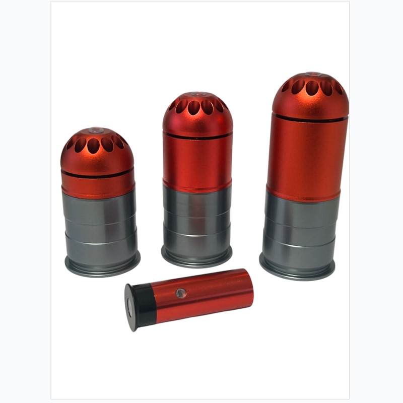 Aluminum Alloy 40mm Grenade Model 20mm Shotgun Non-Fireable for Decoration M203 Mgl Gl06