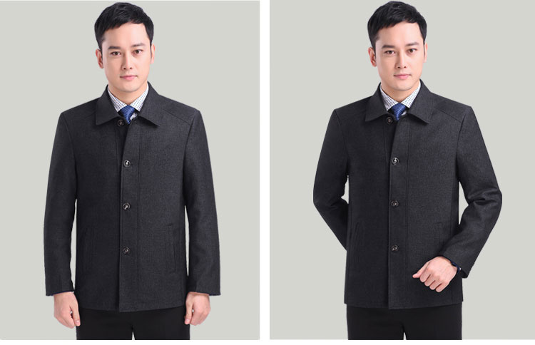 Áo khoác nam trung niên 2018 nam xuân mới và thu đông 40-50 tuổi áo khoác nam trung niên vest nam đẹp
