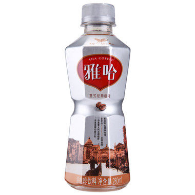 雅哈 意式经典咖啡280ml/瓶