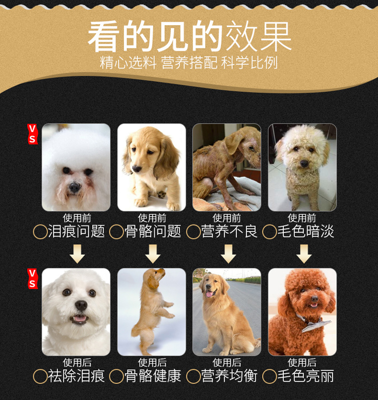 Thức ăn cho chó nhiều thức ăn 2.5kg chó con thức ăn cho chó 10 Teddy VIP Golden Retriever samoyed thức ăn chính 5 kg loại phổ quát thức ăn cho chó giá rẻ