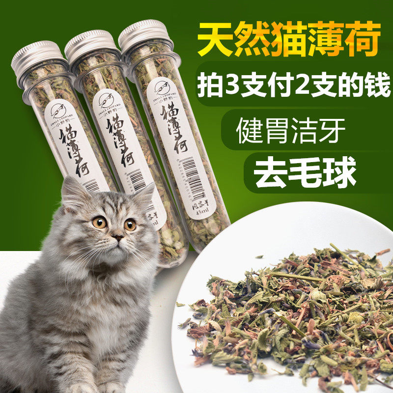 Cat snacks cat mint darling cat-free food cat grass to hair polo cat mint powder mint powder canned hair cream