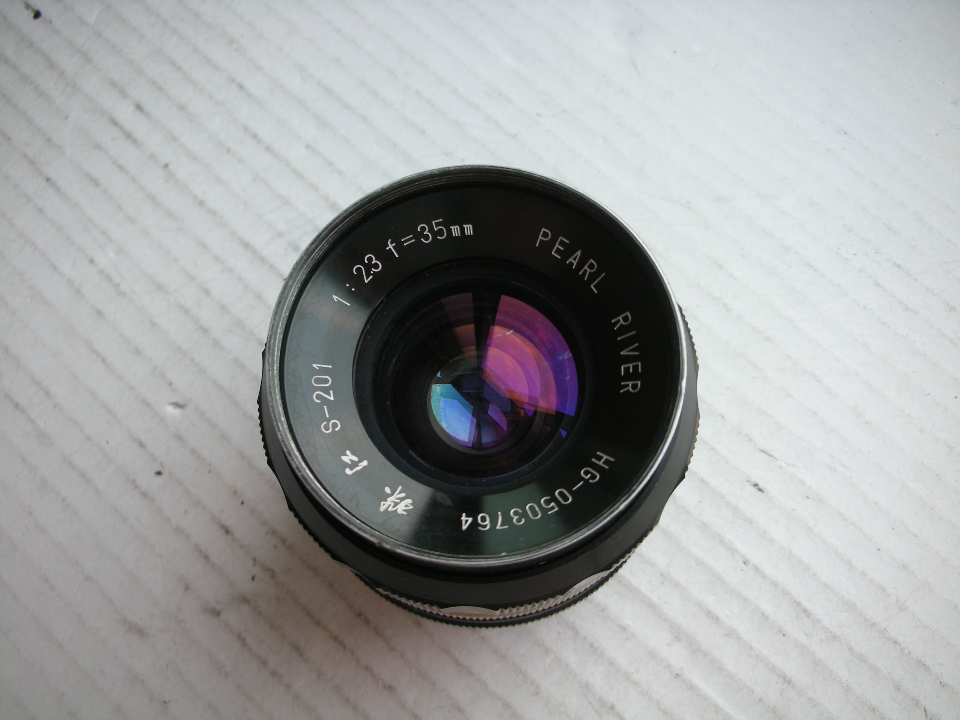 Newer Pearl River 35mmf2 3 metal classic lens MD bayonet collection and use top grade