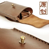 Ремень, кожаные оригинальные ретро очки ручной работы подходит для мужчин и женщин, из натуральной кожи