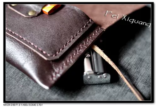 Ручная кожаная кожаная дым шелковая корова ручной работы ручной работы ручной работы с лапшой прямой продажи Специальная марка Складывание складки склад