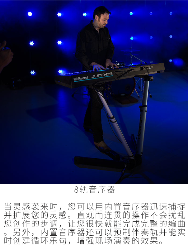 Roland Roland JUNO-DS88 kết cấu ngà 88-key điện tử tổng hợp máy trạm quà tặng đàn organ điện tử