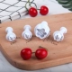 Phim hoạt hình 3D phim hoạt hình cookie hoa lá động vật cookie mùa xuân báo chí khuôn fondant nướng khuôn mẫu hộ gia đình - Tự làm khuôn nướng