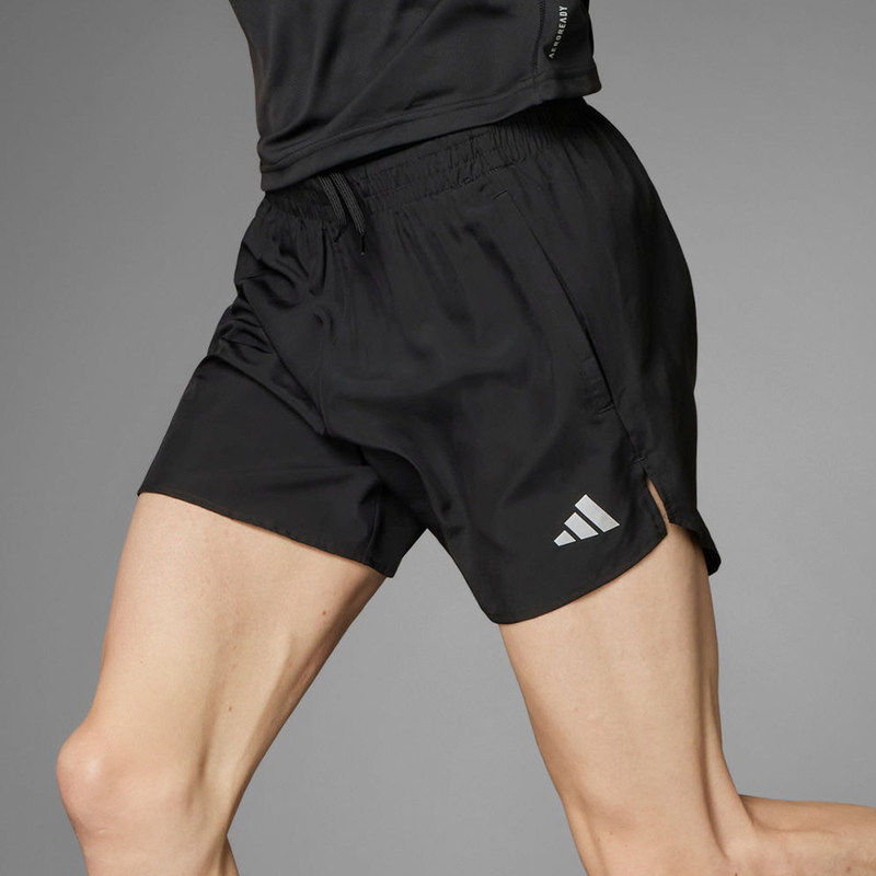 Adidas/Adidas Genuine 2026 Summer New Men's Black Breathable Outdoor Running Shorts Il7232