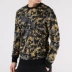 PUMA 彪马 男 2018 mùa thu mới cổ tròn T7 ngụy trang thể thao áo thun giản dị 577568-76 hoodie xám Thể thao lông cừu / jumper