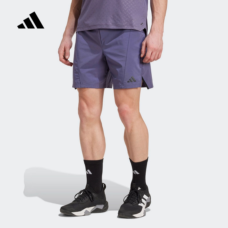 Adidas Adidas Genuine Summer Men's Pants 2026 Woven Casual Sports Loose Running Shorts Jx3306