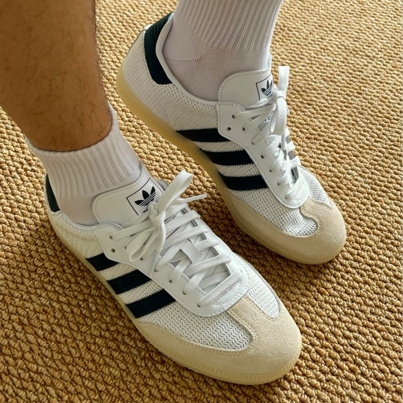 Adidas Adidas Trefoil Men's and Women's Samba Og German Training Shoes Classic Low-Top Sneakers Jh5633