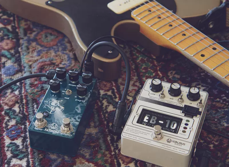 Walrus EB10 Preamp / EQ / Boost preamp / cân bằng / monoblock kích thích 【Dolly Musical Instruments】 - Phụ kiện nhạc cụ
