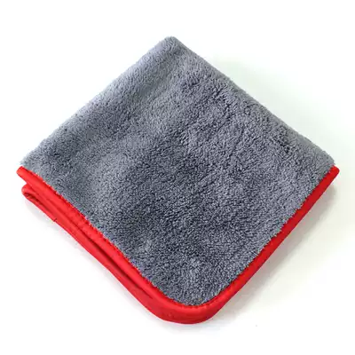 AUTOFOX Coral velvet satin edging car wash towel Car wash towel thickened car wash towel