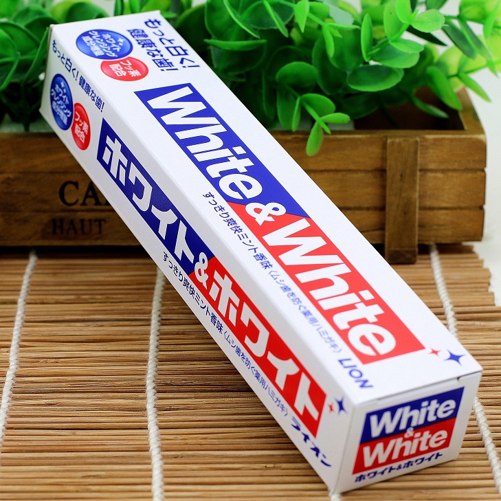 Japanese special cabinet WhiteWhite toothpaste boxed 150g mint toothpaste