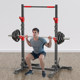 Multifunctional Squat Rack, Weight Bench, Bench Press Barbell Rack, Home Fitness Equipment, Adjustable Pull-Up Bar