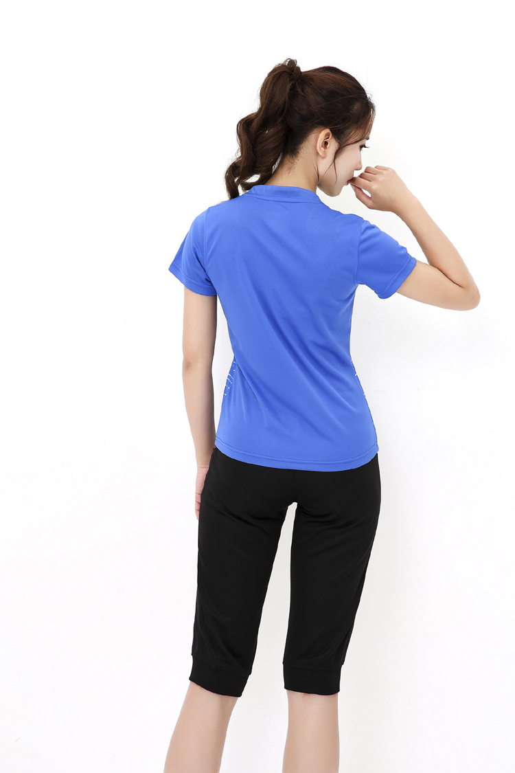 Chất liệu khô nhanh thoáng khí quần áo bóng chuyền ngắn tay phù hợp với nam và nữ lưới bóng chuyền giá rẻ