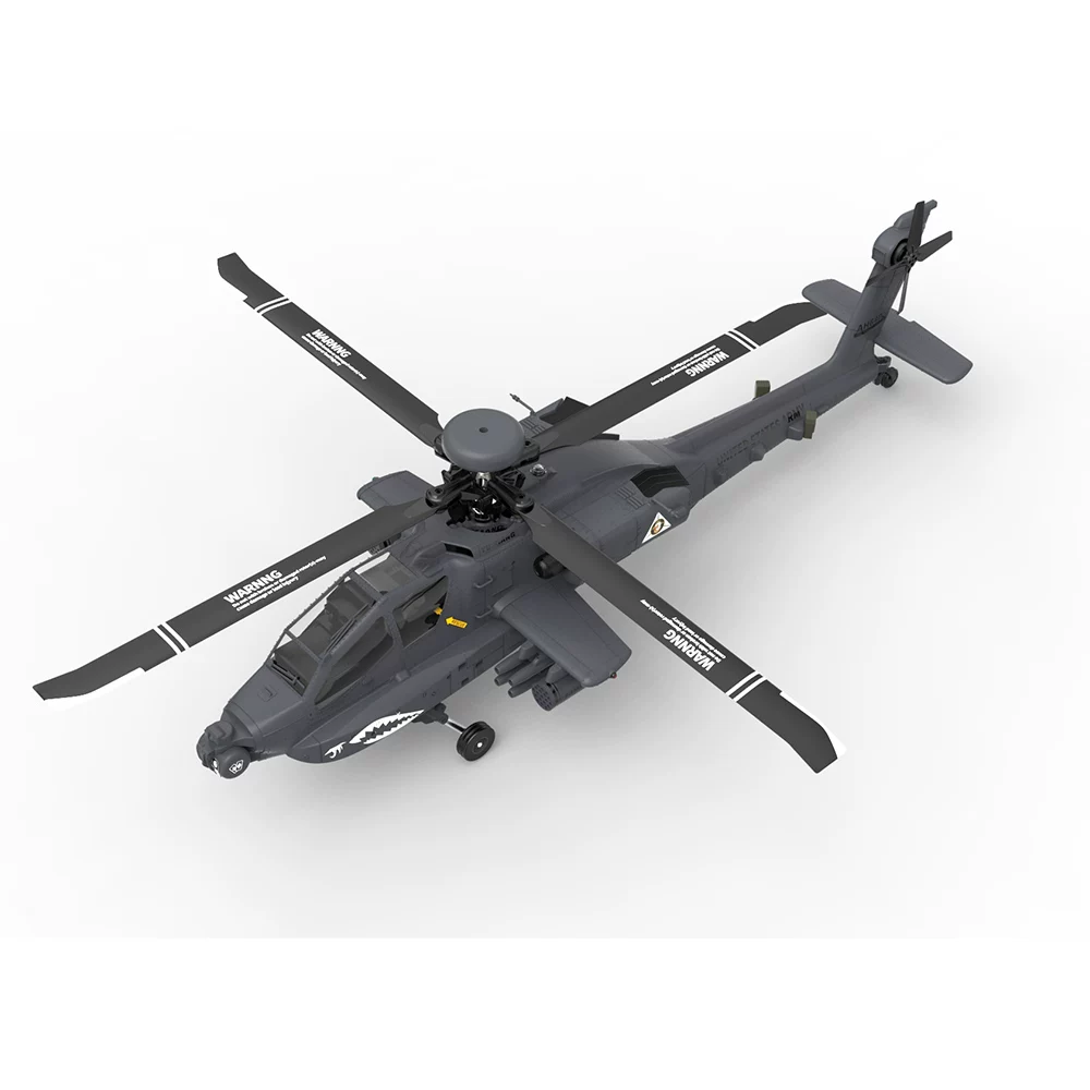 2025 новая удалённая управляемая вертолёт Yuxiang F11S Apache вооружённый изображение реальная машина GPS симуляционная модель самолёта