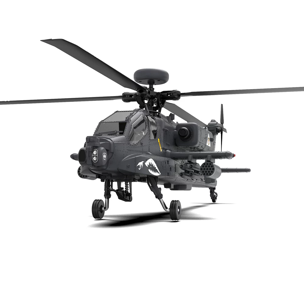2025 новая удалённая управляемая вертолёт Yuxiang F11S Apache вооружённый изображение реальная машина GPS симуляционная модель самолёта