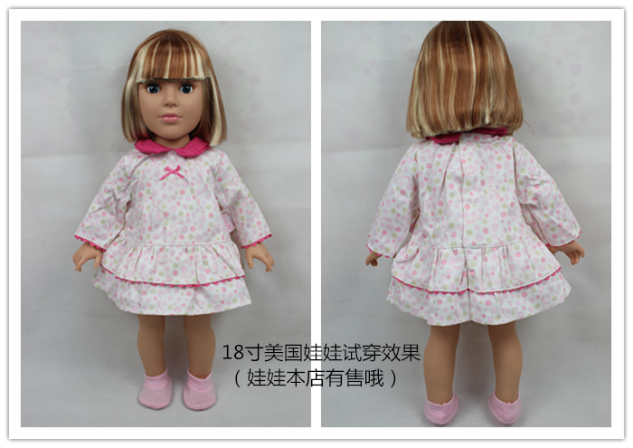 [Quần áo búp bê] Phụ kiện búp bê corolle Pháp váy hoa tươi phù hợp với salon 40cm búp bê nấu ăn