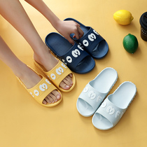 Home Cool Slippers Women Summer Outdoor Wear Student Toshoe Men Indoor Thick Bottoms Lovers Bath Bathrooms Slippers Non-slip