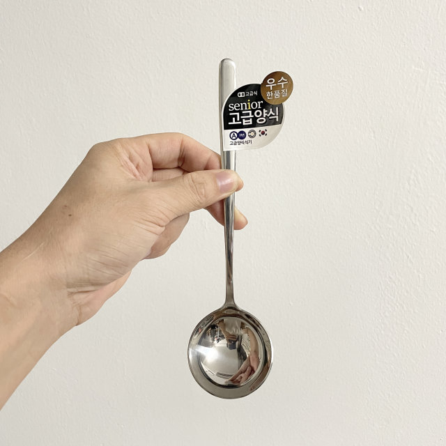 Foreign trade export 304 stainless steel household round spoon deepening and thickening personal special spoon yogurt spoon