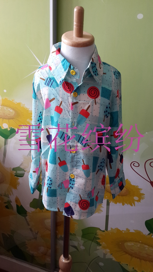 Chemise enfant à manche longue - Ref 2083803 Image 9
