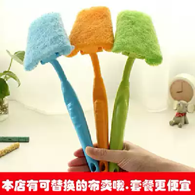 Household cleaning pots and pans, bowl brushes, practical and powerful multi-function brushes for kitchen cleaning, long handle for range hood decontamination