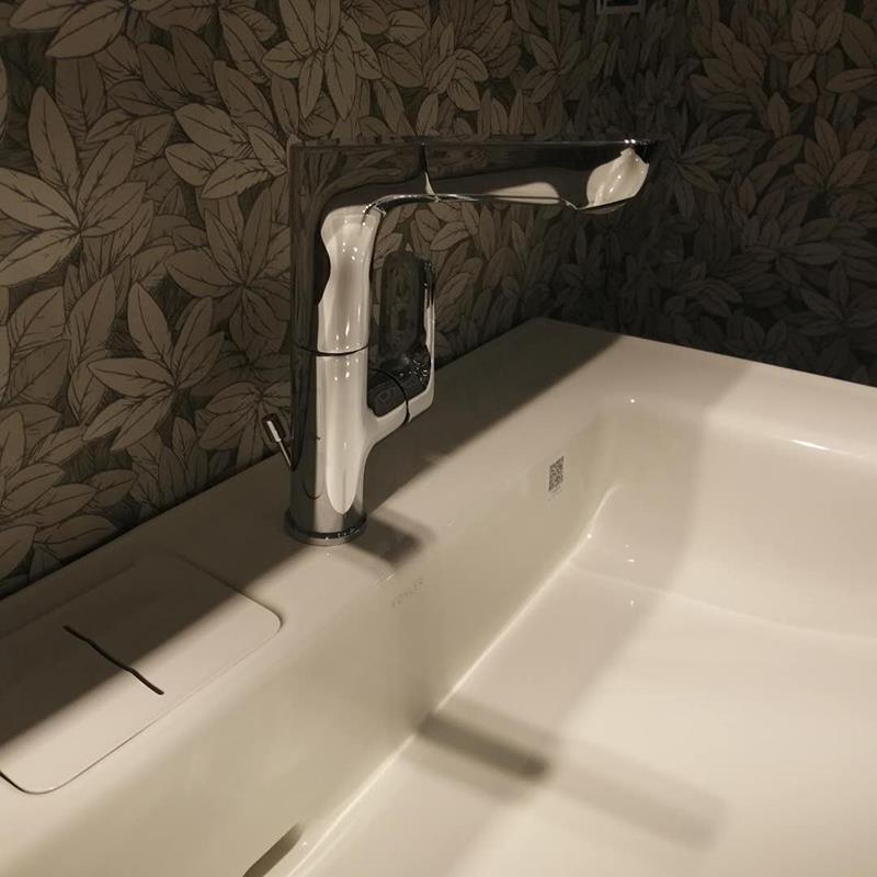 Cole bathroom tap silver white bronze plated chrome K-31240T-4-CP