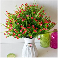 Mô phỏng Gypsophila Cây xanh Hoa nhựa Hoa oải hương Hoa giả Trang trí hoa Sắp xếp phòng khách Hoa trang trí - Hoa nhân tạo / Cây / Trái cây hoa hồng giả đẹp