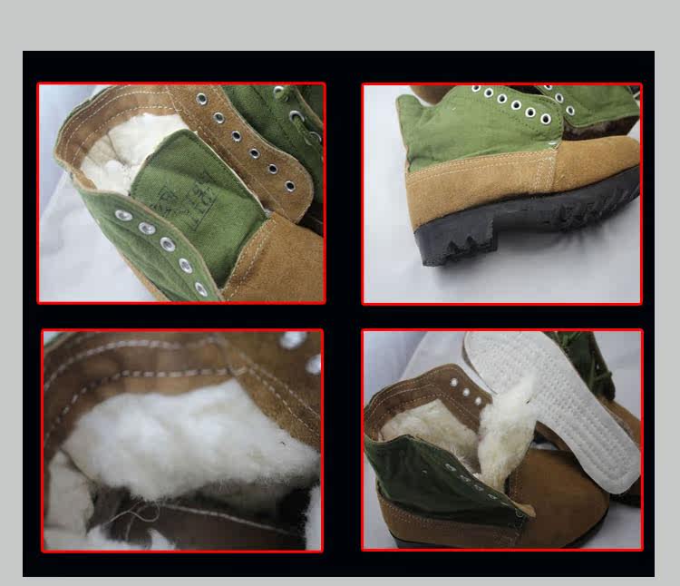 Boots militaires pour homme - porter - Ref 1398687 Image 11