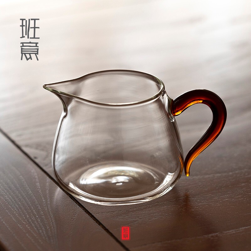 Bani Fair Cup Public Cup Tea Sub tea Uniform Cup Tea Sea Pure Artisanal High Boron Silicon Heat Resistant Glass