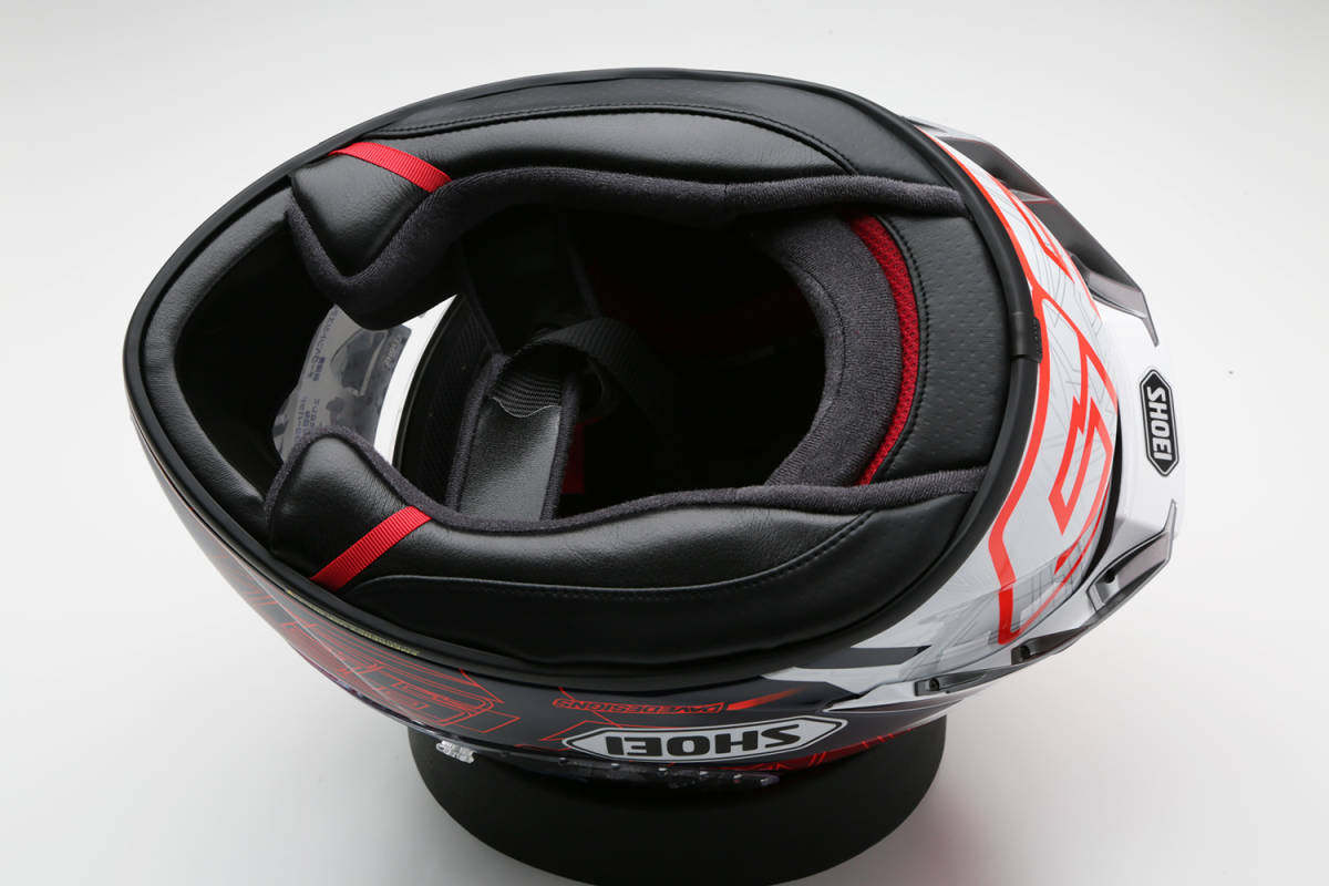 Тюнинг мотоцикла shoei x14 marquez6 马奎斯x14 红蚂蚁6代摩托车头盔日版原厂正品