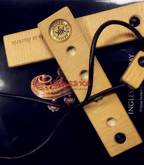 Austrian original imported KAJOKU cello wooden anti-slip leather rope portable