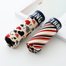 Hot suit couple panties Sexy temptation Soft and breathable modal cotton file Cotton male flat angle female triangle