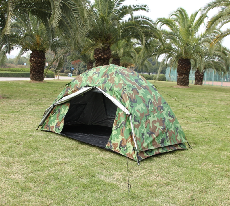 Outdoor Camping Style Hand-made Single-layer Thickeneded Double-layer Multi-window Anti-mosquito Rainproof Ultra-light 1 Single Indoor Tent