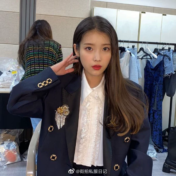 [Miao YCH MOON Choi] 2023 IU Jennie special design sense loose suit jacket