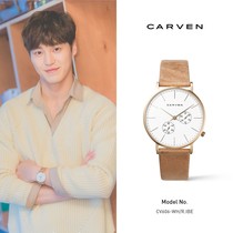 Direct mail 6 colors Korea]CARVEN Lee Tae-hwan genuine leather mens watch Watch simple