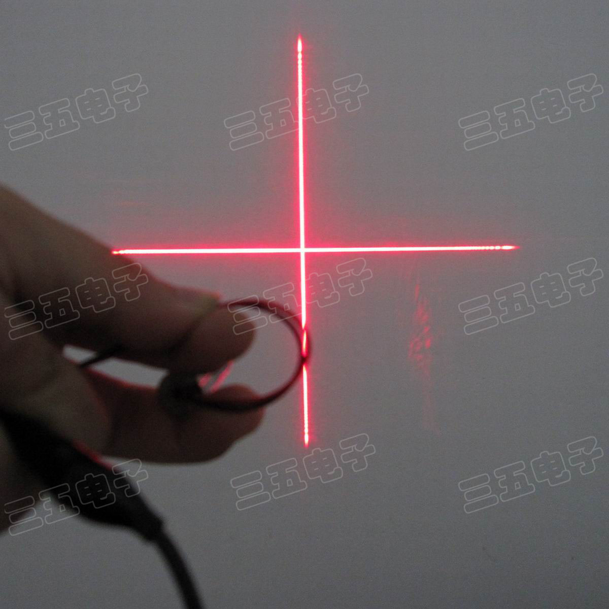 Crosshair red infrared high-brightness laser head Laser module Electronic technology small production locator locator