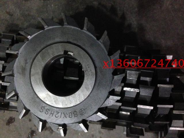 Second-hand straight tooth three-sided edge MM∮80x6 x8x10x12x14---MM∮80*20