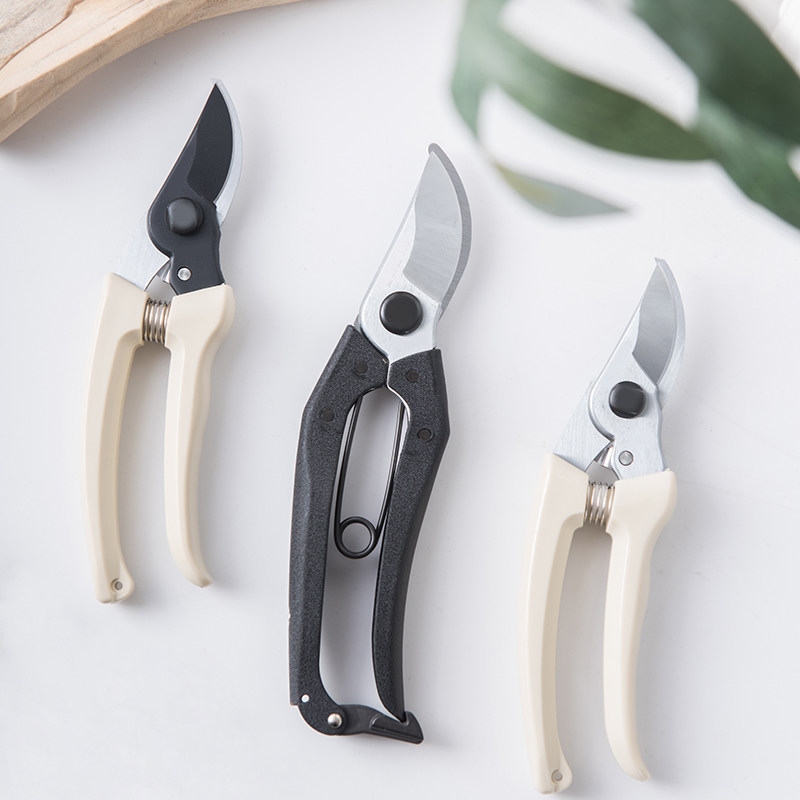 Horticultural scissors Plurgical Arts Fruit Branches Flower Scissors SK 5 Steel Flower Bottom Household Imported Garden Tools