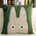 loạt chinchillas Hayao Miyazaki quanh tatami văn phòng đệm sofa đệm bìa bông gối - Trở lại đệm / Bolsters gối chăn 2 in 1 cho xe hơi Trở lại đệm / Bolsters