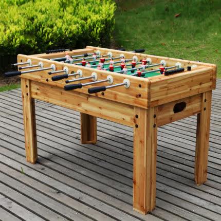 Standard solid wood football table football machine table football adult double large Senior Club Football table