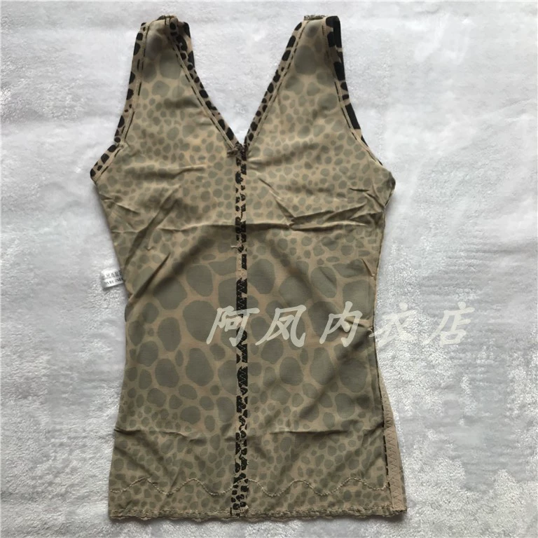 Qiao Ersha cơ thể bằng nhựa bụng cơ thể mùa hè mỏng phần sau corset dạ dày giảm béo cơ thể vest corset - Corset