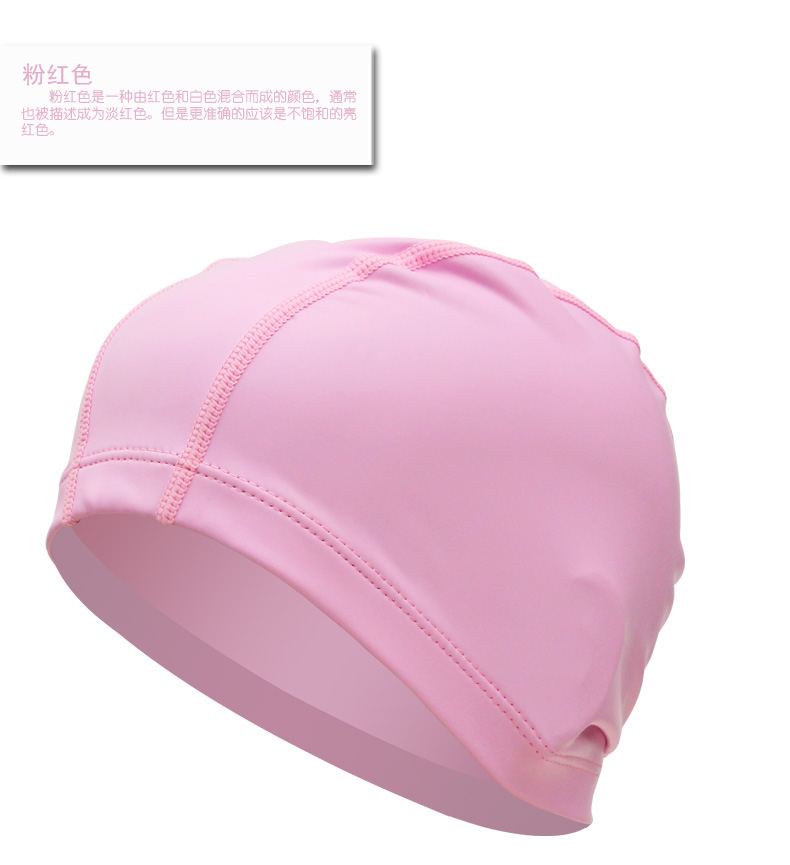 Mũ bơi bọc PU màu rắn Nắp PU nhiều màu chống thấm nước dành cho người lớn unisex mũ suối nước nóng unisex có thể được tùy chỉnh LOGO mũ bơi cho người tóc dài