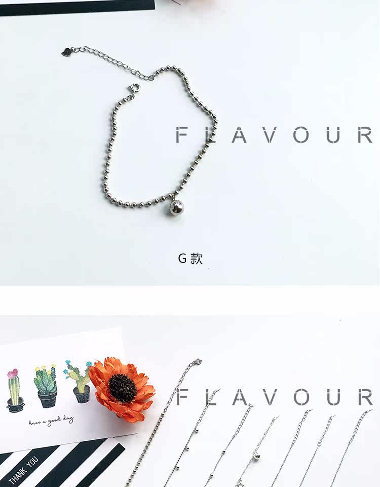 Bracelet de cheville Femme OTHER   en Argenterie - Ref 3102564 Image 17