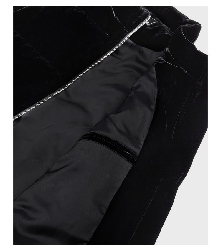 Жилеты 潮物woo team wang velvet down vest王嘉尔同款丝绒背心羽绒马甲 Tagkita