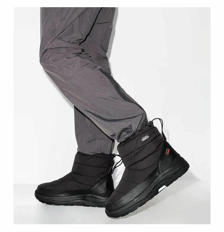 Мода снега сапоги 潮物woo suicoke bower thinsulate boots 防水高筒雪地靴运动鞋