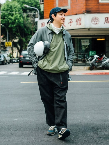 Gramicci рыхлые конические брюки 25 открытые японские горные карманные брюки Прямые повседневные брюки модные