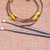 Stainless Steel Ear Pick Ear Cleaning Tool Old-Fashioned Ear Scoop Keychain Ear Pick Handmade Ear Cleaner