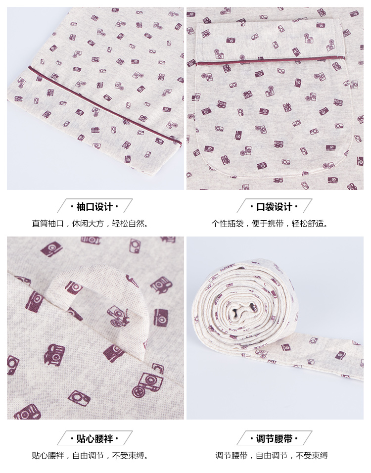 Áo ngủ nam cotton đồ ngủ mùa hè Nhật Bản kimono áo choàng tắm mùa hè bông áo choàng tắm thanh niên ngắn tay áo phần mỏng