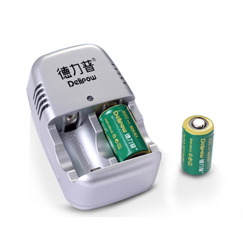 DC Charger +2x 3V CR2 Lithium Liion Rechargeable 800mAh Battery For